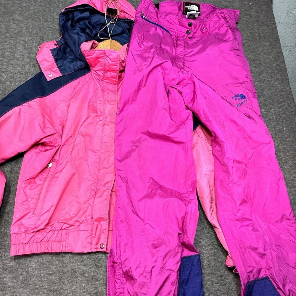 Vintage North Face extreme ski Jacket Pants Set Women Size 10 Gore Tex USA Made